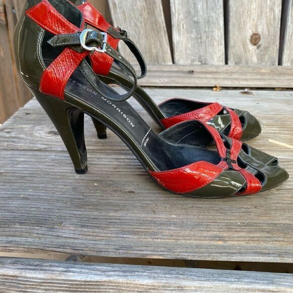 Sigerson Morrison patent leather high heel sandals size 7 - Picture 7 of 13
